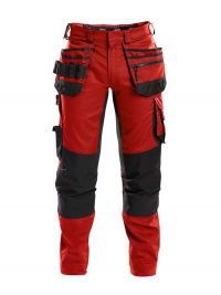Dassy work pants Flux with stretch, holster pockets and knee pad pockets